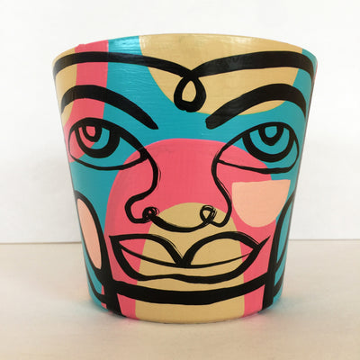 Small Peace Planter (sm96)