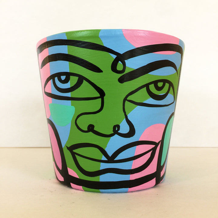 Small Peace Planter (sm105)