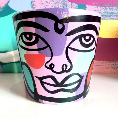 Small Peace Planter (sm28)