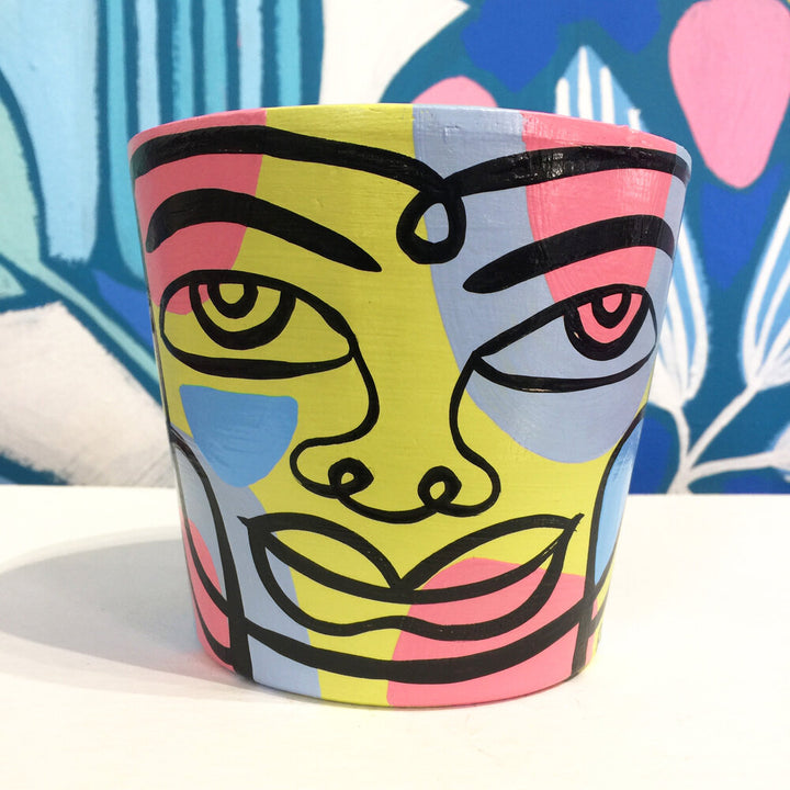 Small Peace Planter (sm54)