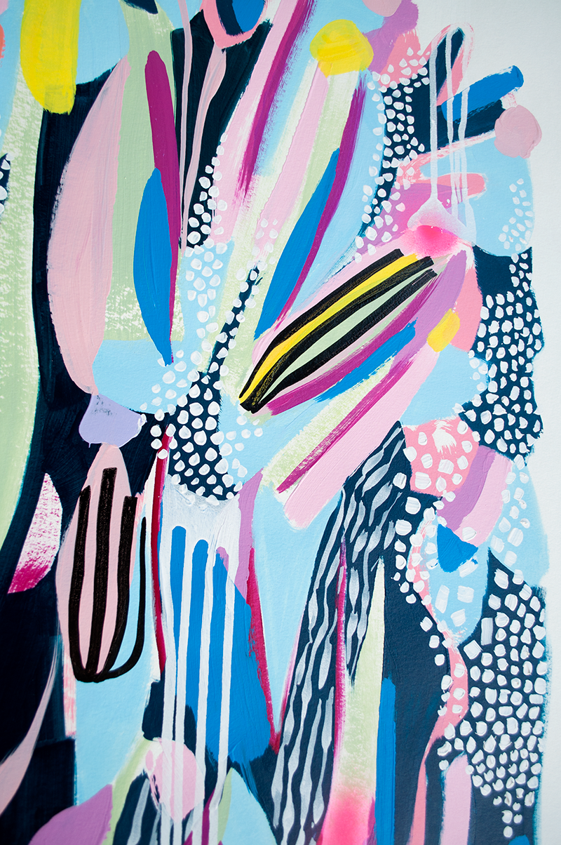 IN PERFECT HARMONY - 32x40 ON PAPER