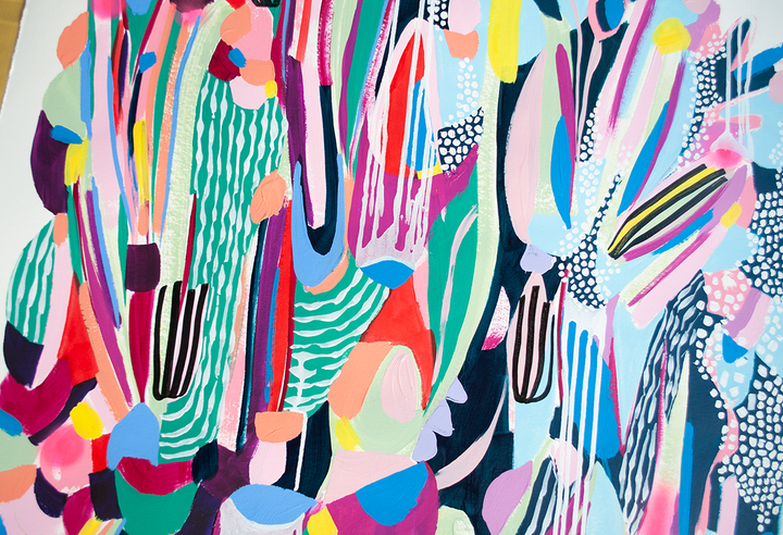 IN PERFECT HARMONY - 32x40 ON PAPER