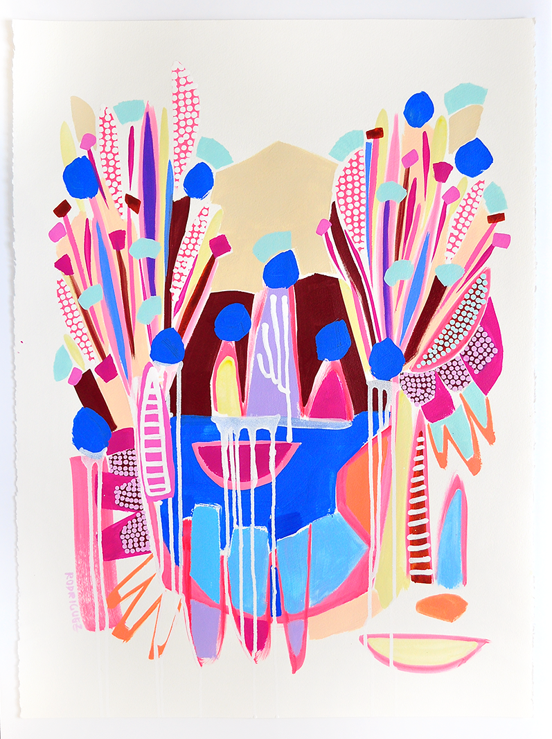 THE ISLANDS BETWEEN US - 22x30 ON PAPER