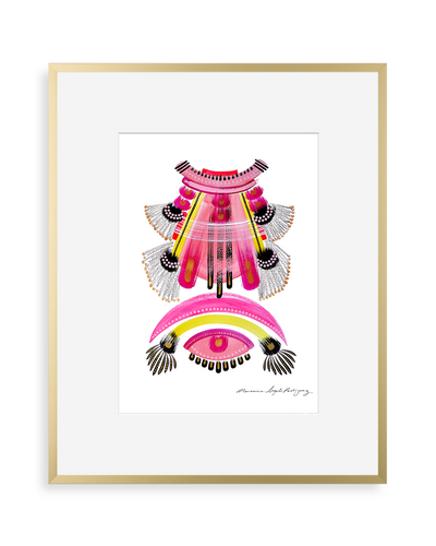 Contemporary art print by Marianne Angeli Rodriguez