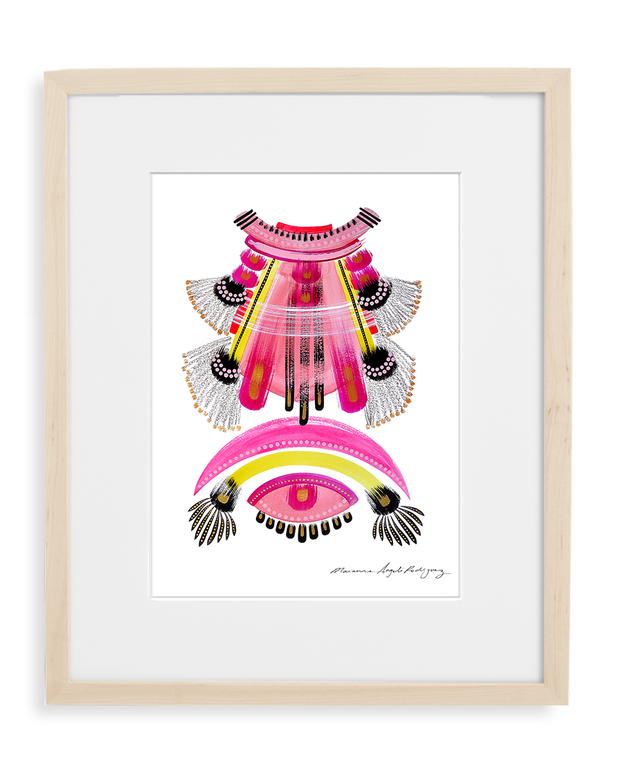 Contemporary art print by Marianne Angeli Rodriguez