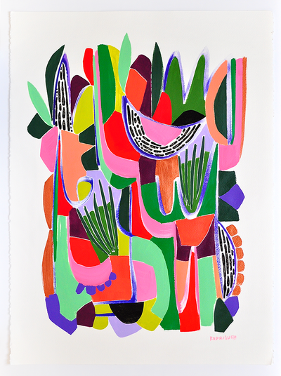 JUNGLEFRUIT - 22x30 ON PAPER