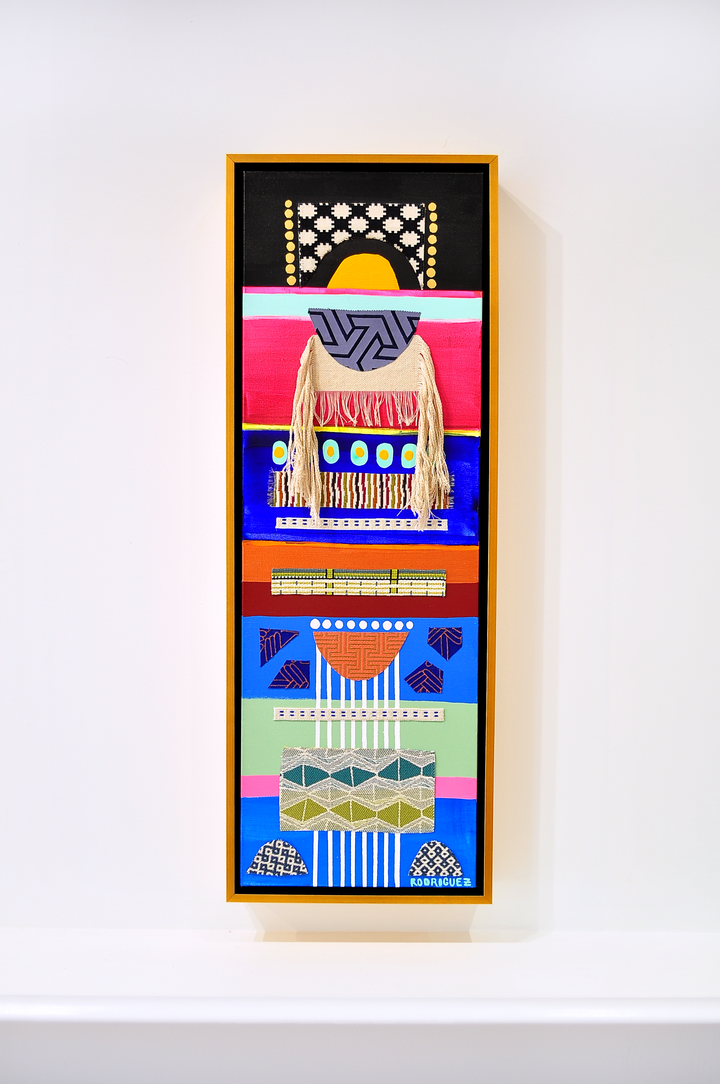 Kaibigan 2 - Framed Canvas - 37.5" x 13.5"