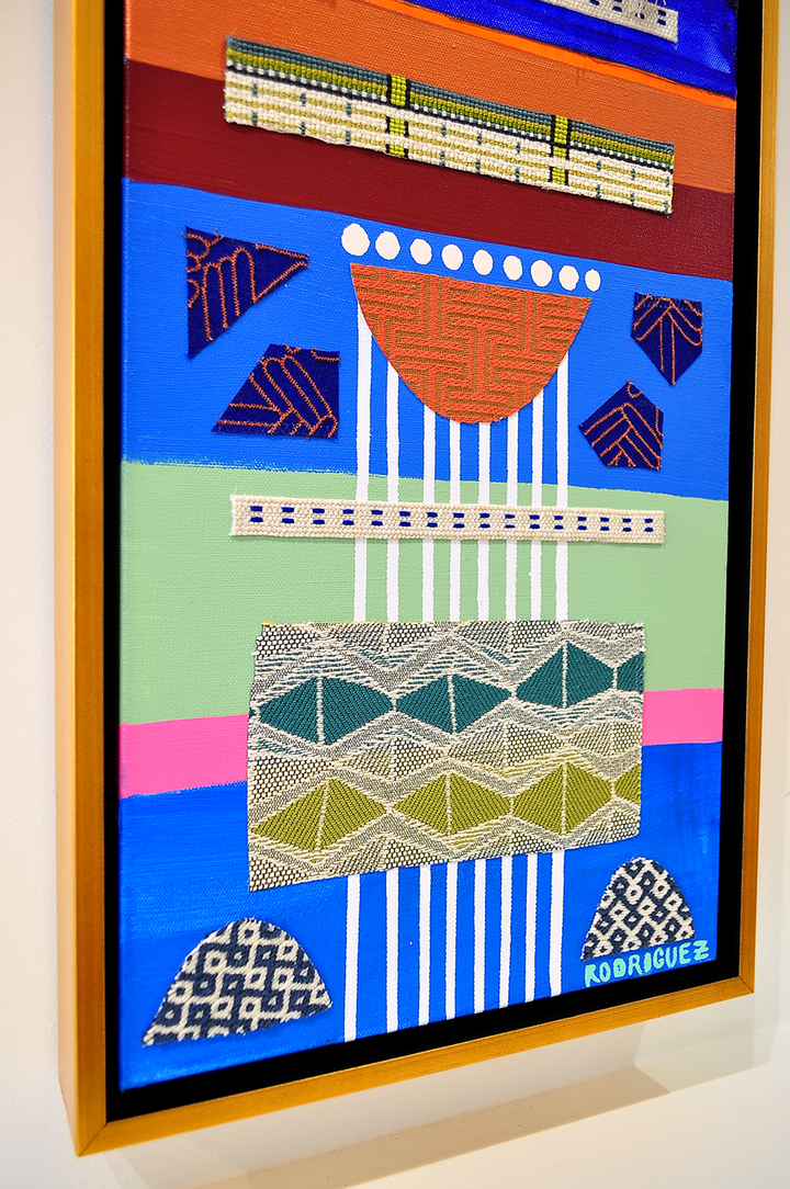 Kaibigan 2 - Framed Canvas - 37.5" x 13.5"