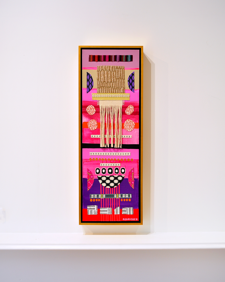 Kaibigan 3 - Framed Canvas - 37.5" x 13.5"