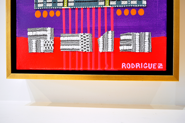 Kaibigan 3 - Framed Canvas - 37.5" x 13.5"