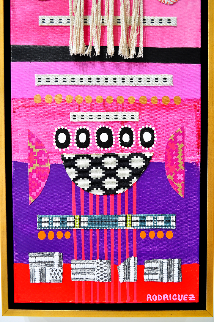 Kaibigan 3 - Framed Canvas - 37.5" x 13.5"