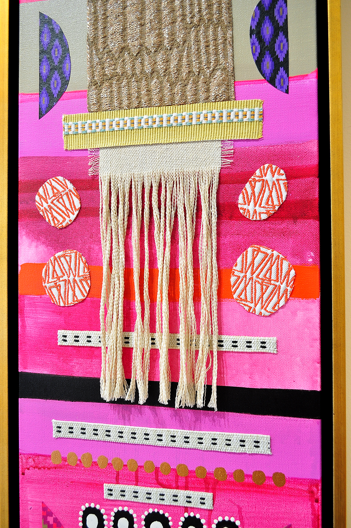 Kaibigan 3 - Framed Canvas - 37.5" x 13.5"