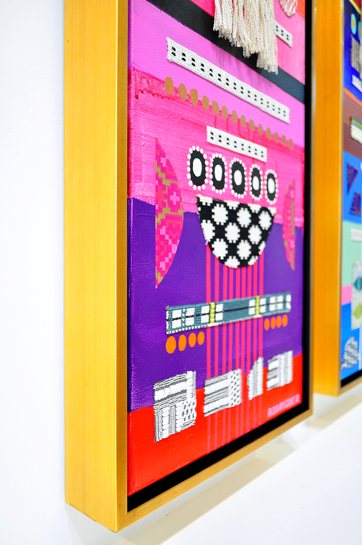 Kaibigan 3 - Framed Canvas - 37.5" x 13.5"
