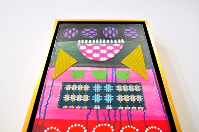 Kaibigan 4 - Framed Canvas - 37.5" x 13.5"