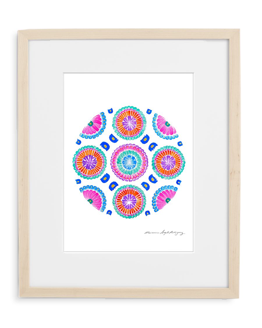 Contemporary art print by Marianne Angeli Rodriguez
