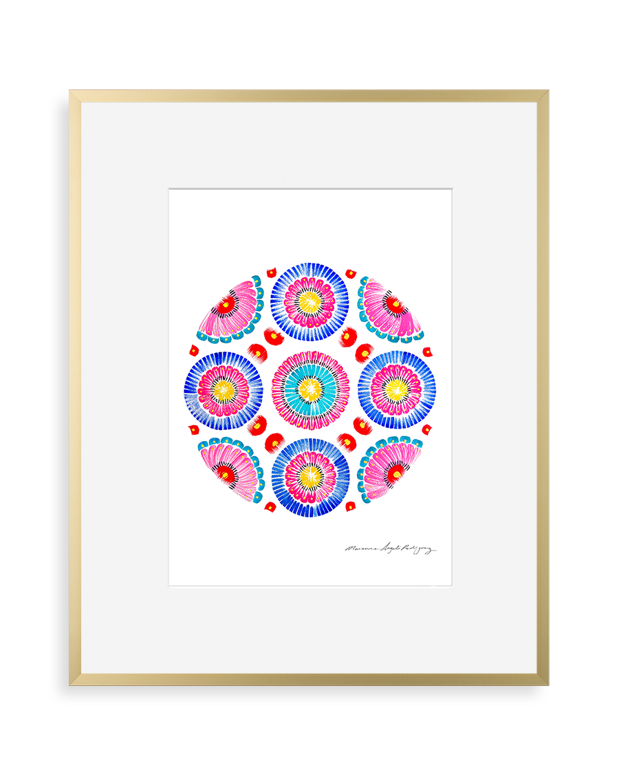 Contemporary art print by Marianne Angeli Rodriguez