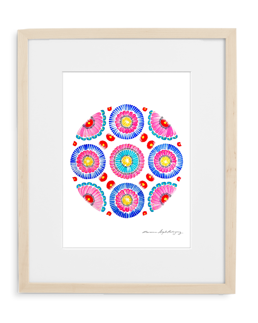 Contemporary art print by Marianne Angeli Rodriguez