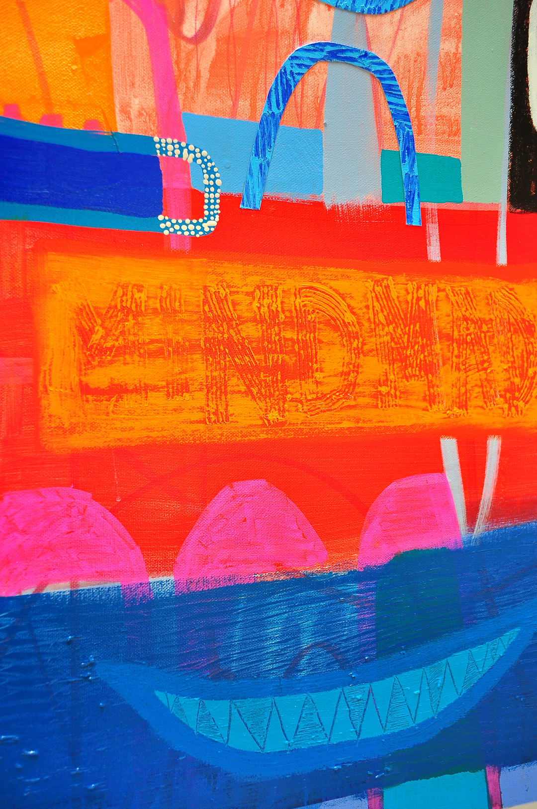 Life Is A Playground- 72x60 on Canvas