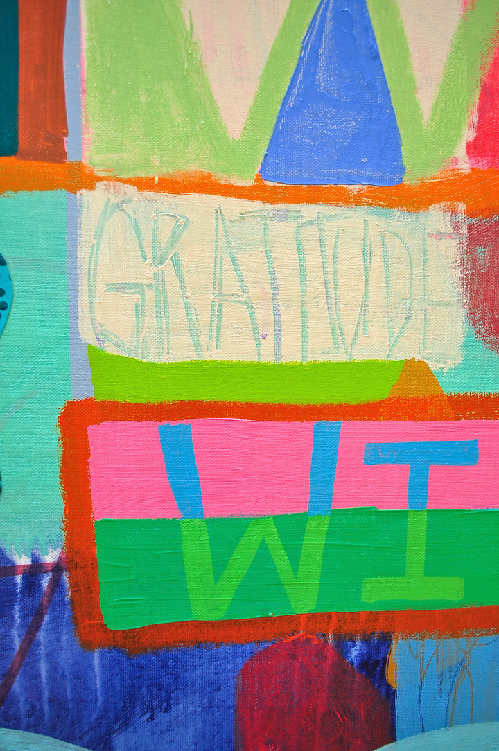 Life Is A Playground- 72x60 on Canvas