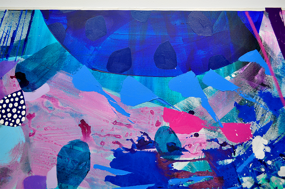 LOST IN YOUR COSMIC RADIANCE - 60x48 on Canvas