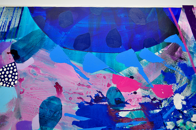 LOST IN YOUR COSMIC RADIANCE - 60x48 on Canvas