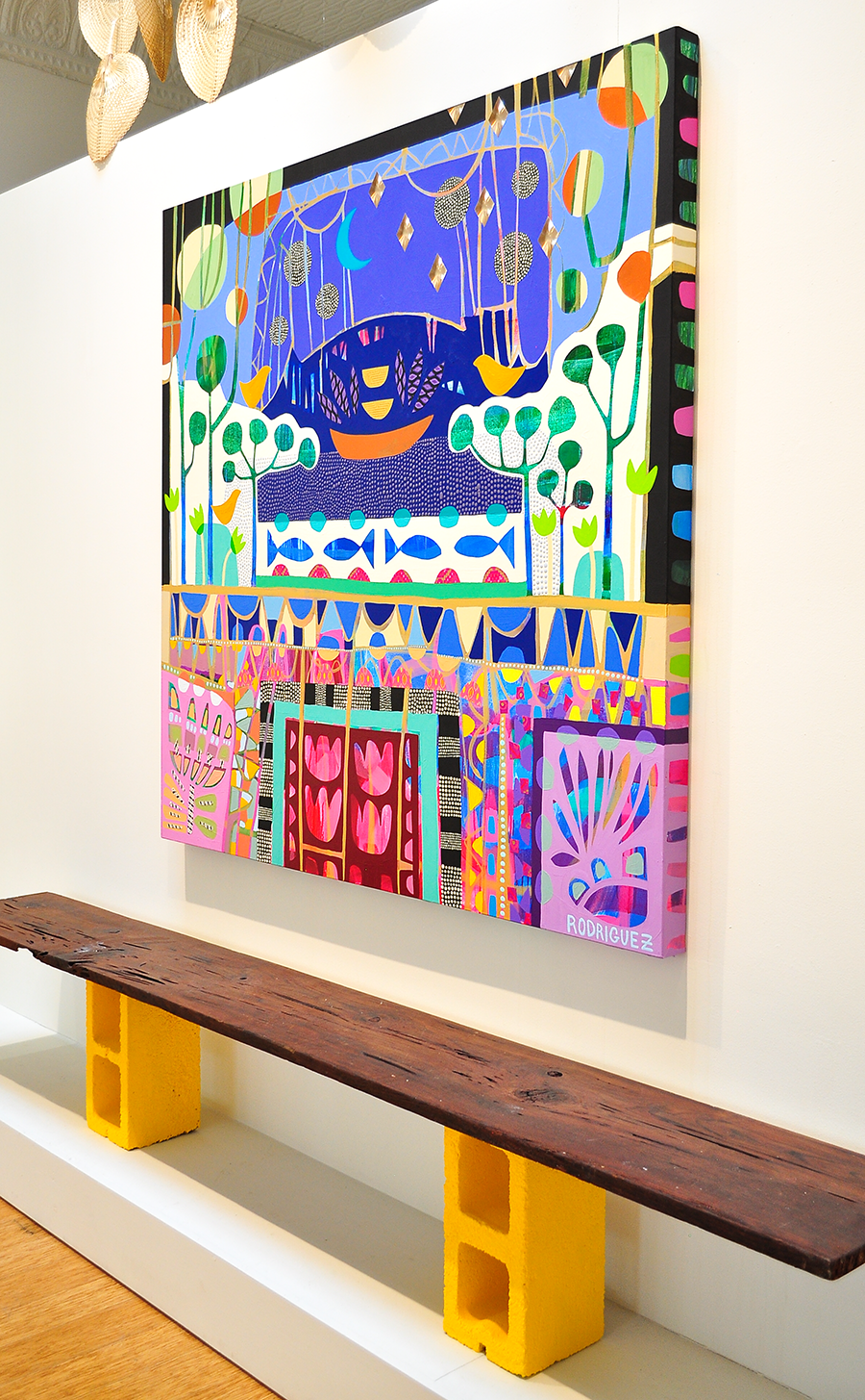 May Your Journey Be Blessed - 60x60 on Canvas