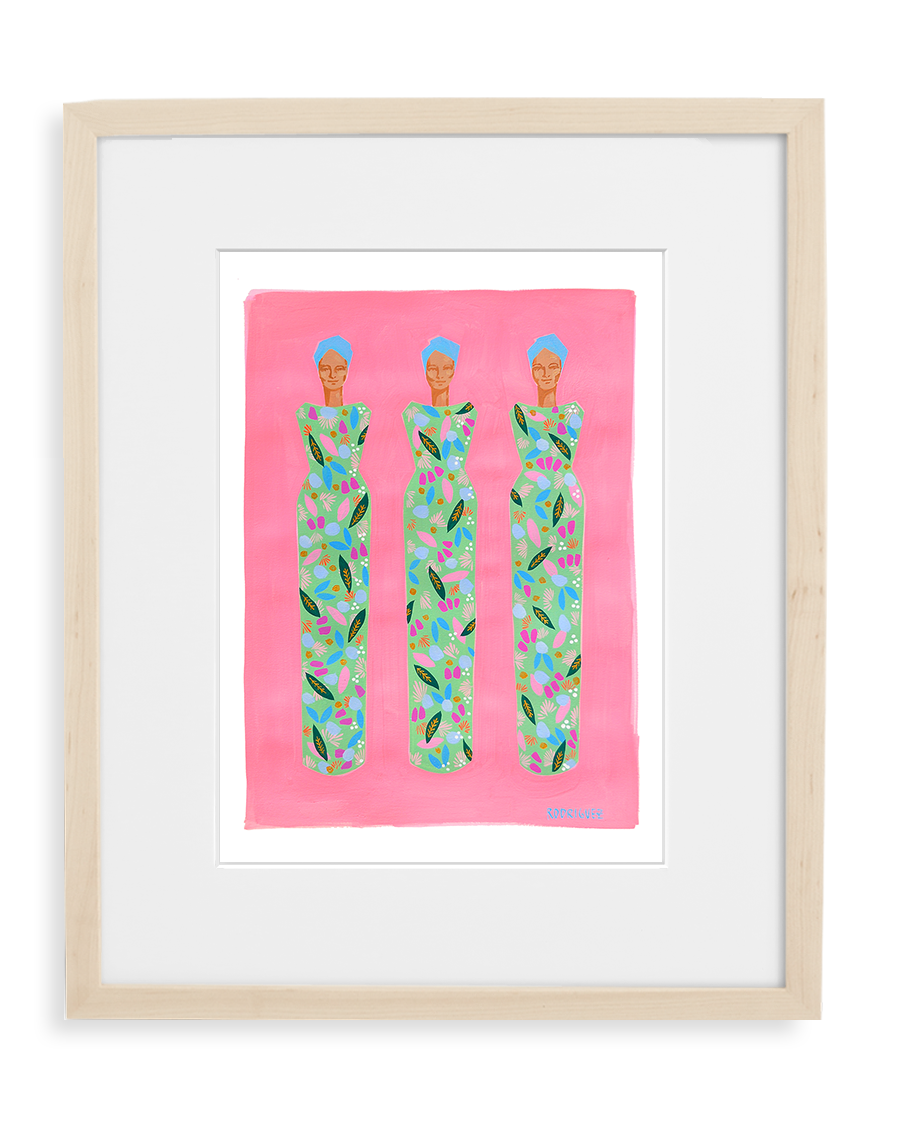 Contemporary art print by Marianne Angeli Rodriguez