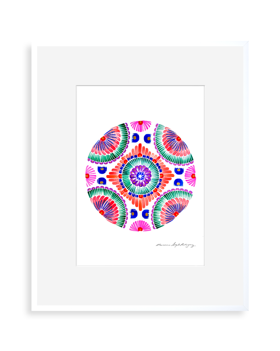 Contemporary art print by Marianne Angeli Rodriguez