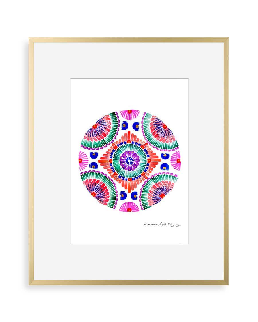 Contemporary art print by Marianne Angeli Rodriguez