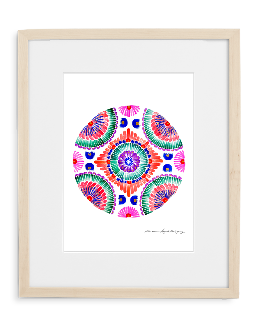 Contemporary art print by Marianne Angeli Rodriguez