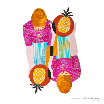 Contemporary art print by Marianne Angeli Rodriguez
