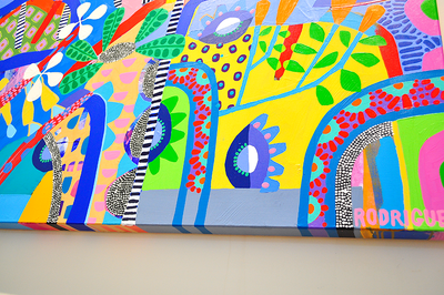 Path of Persistence - 60x48 on Canvas