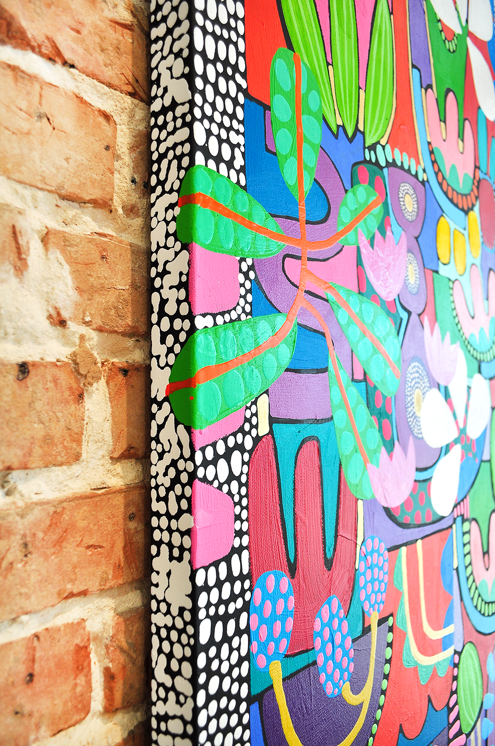 PLAYING PUZZLES IN THE JUNGLE- DIPTYCH - 48x24 Each on Canvas