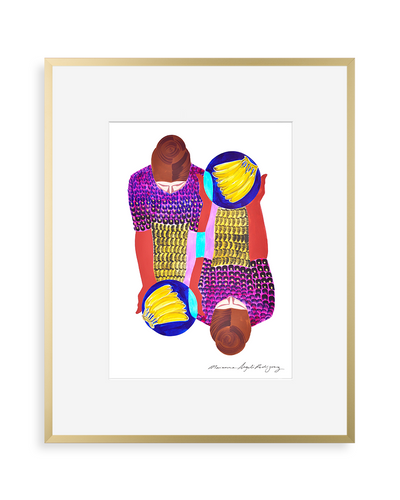Contemporary art print by Marianne Angeli Rodriguez