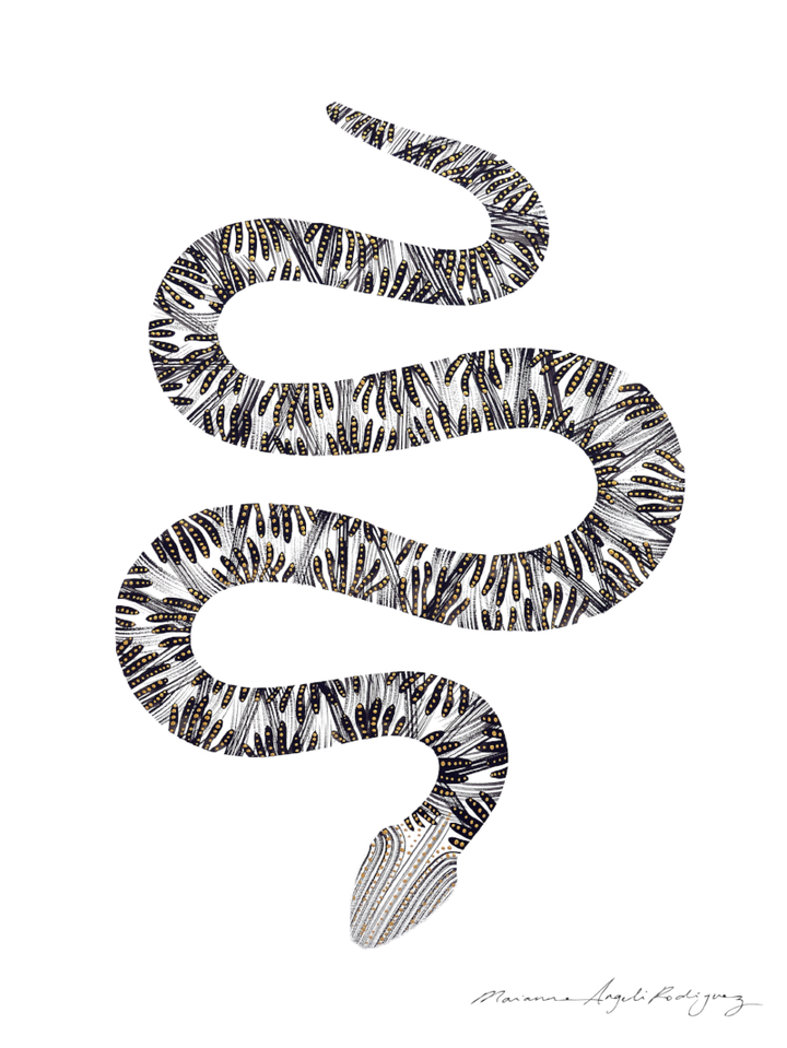 Contemporary art print by Marianne Angeli Rodriguez