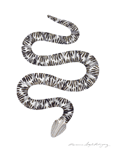 Contemporary art print by Marianne Angeli Rodriguez