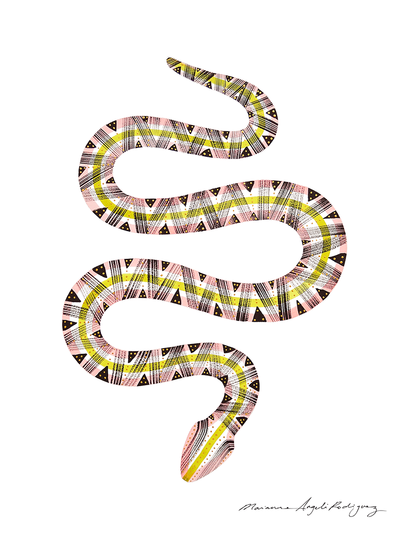 Contemporary art print by Marianne Angeli Rodriguez