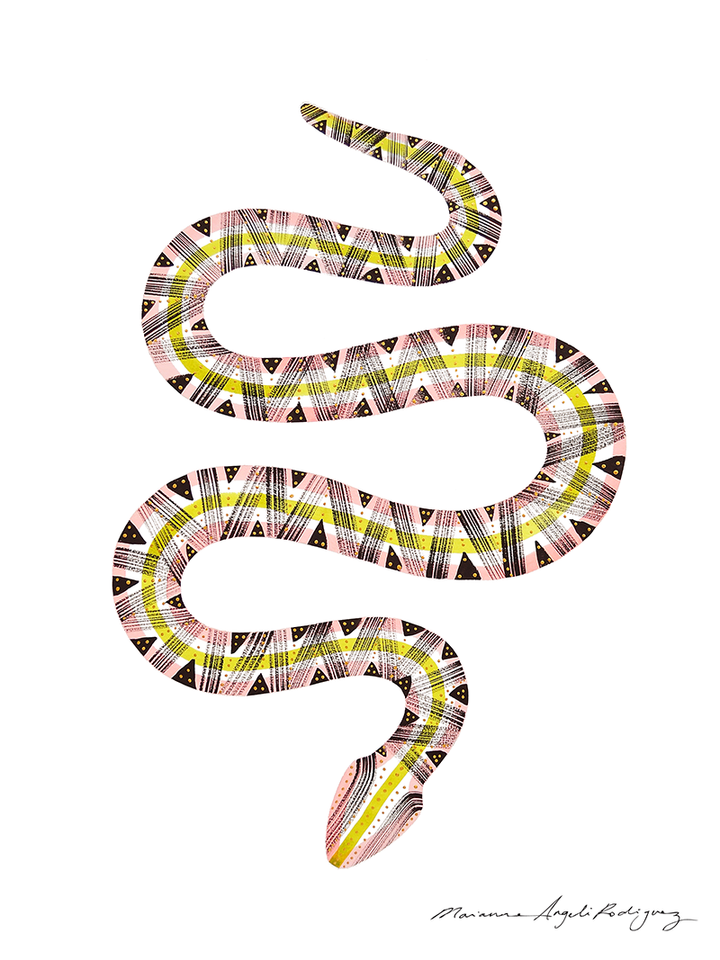 Contemporary art print by Marianne Angeli Rodriguez