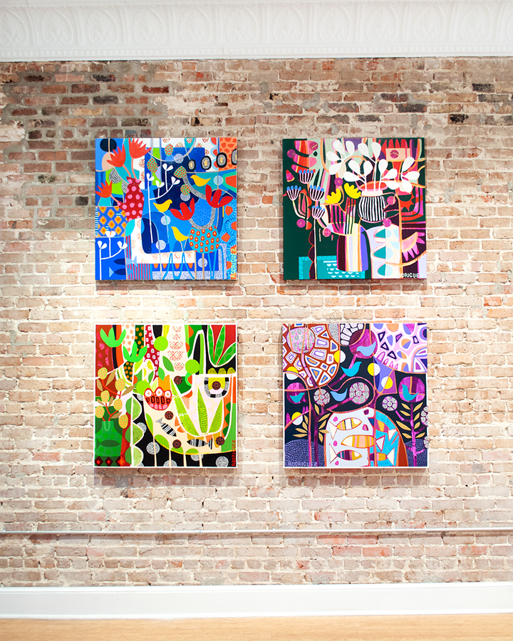Hidden Place - 36x36 on Canvas