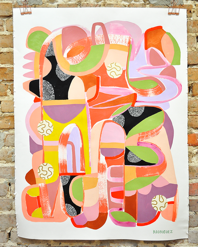 Slow And Steady - 32x42 on paper