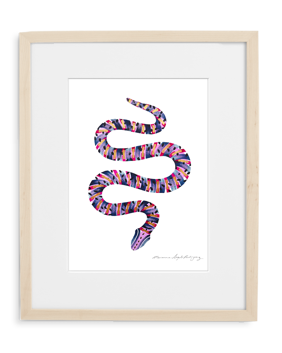 Contemporary art print by Marianne Angeli Rodriguez