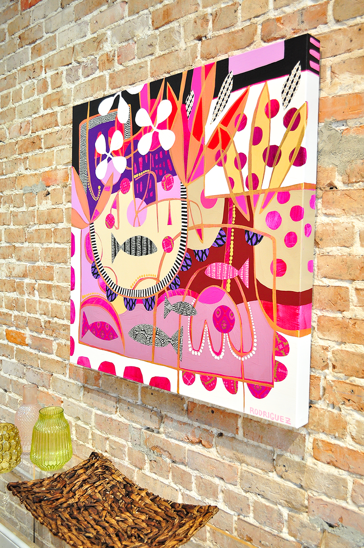 Soul Searching - 36x36 on Canvas