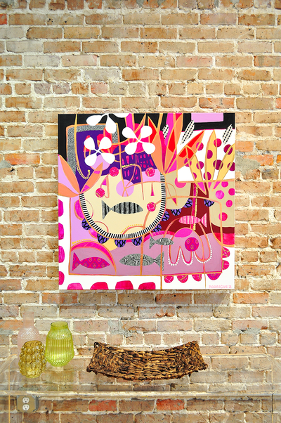 Soul Searching - 36x36 on Canvas