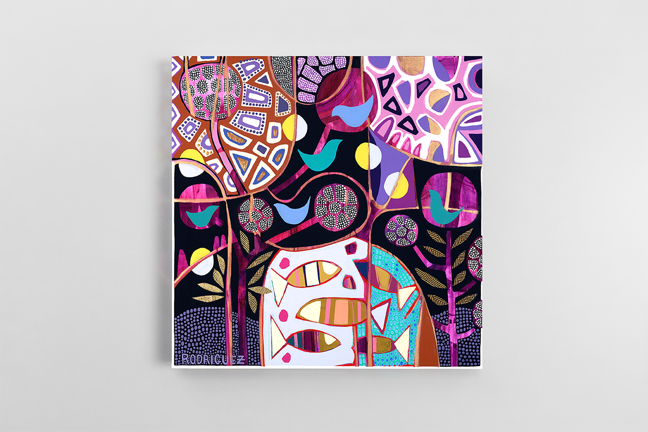 They Gathered To Sing For Us - Canvas Print