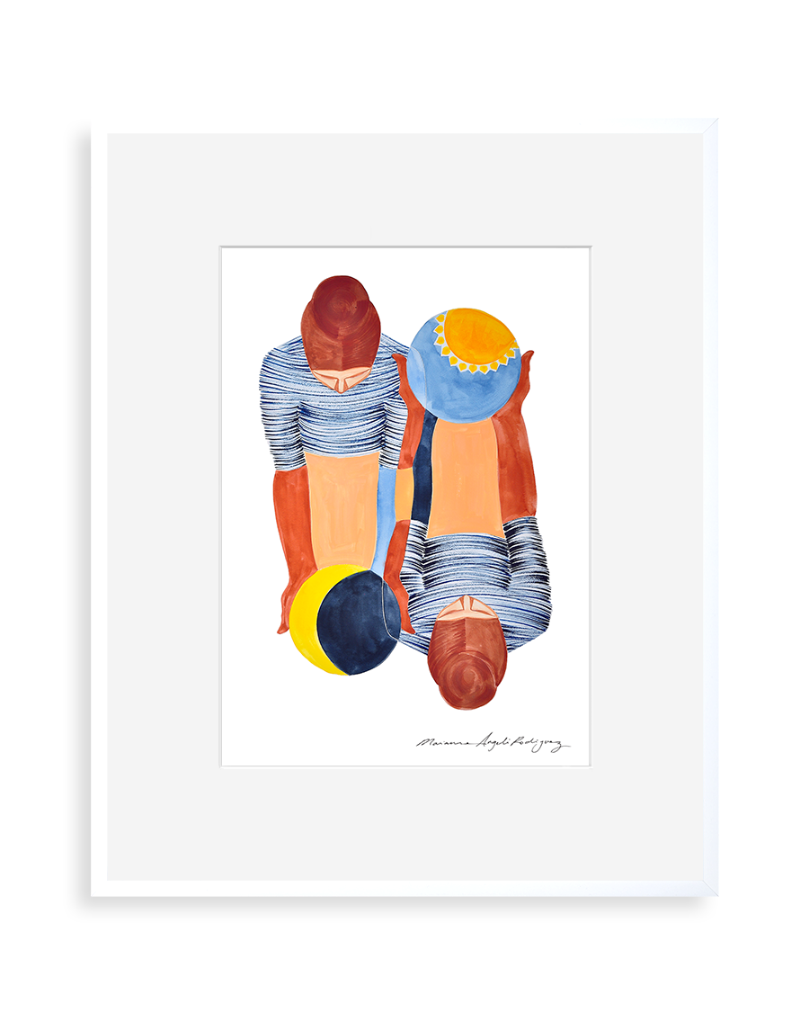 Contemporary art print by Marianne Angeli Rodriguez