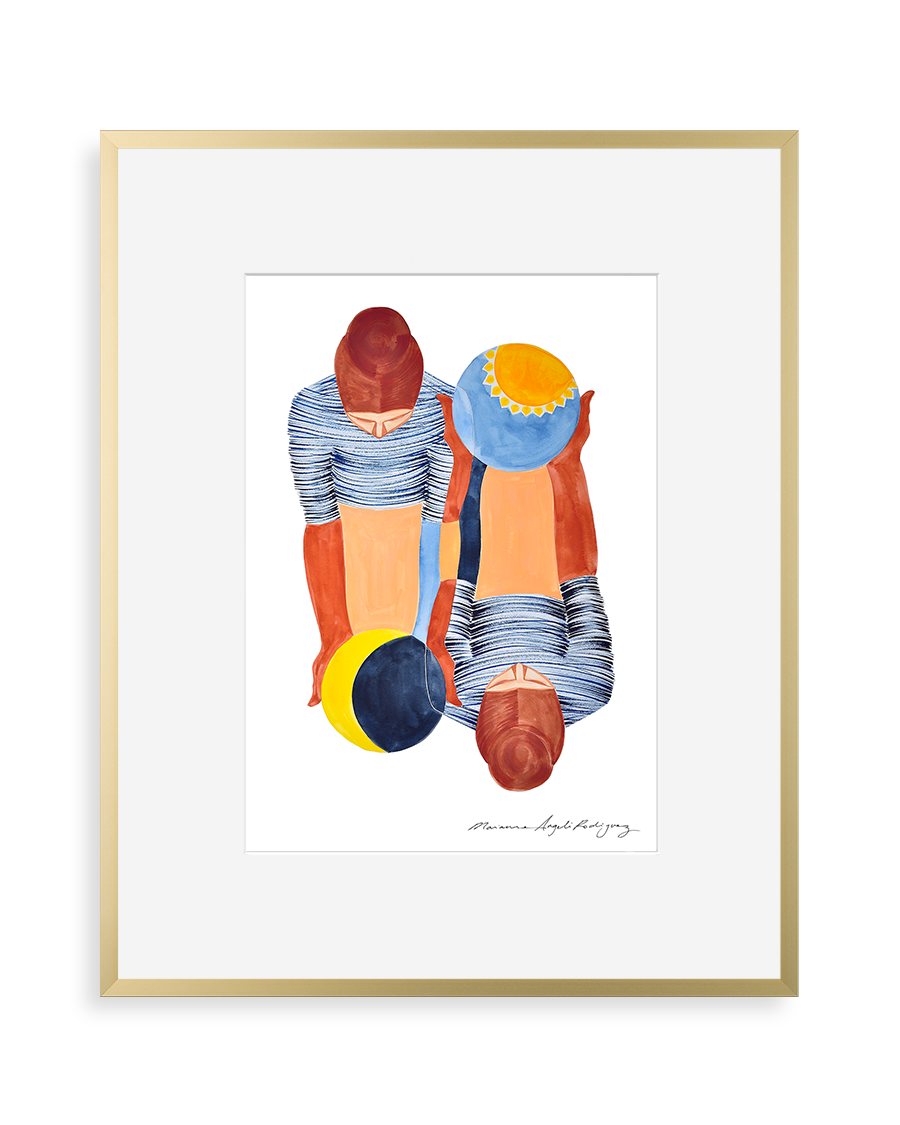 Contemporary art print by Marianne Angeli Rodriguez