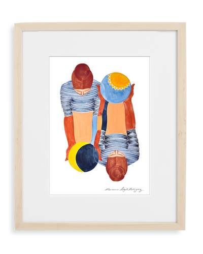 Contemporary art print by Marianne Angeli Rodriguez