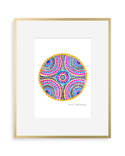 Contemporary art print by Marianne Angeli Rodriguez