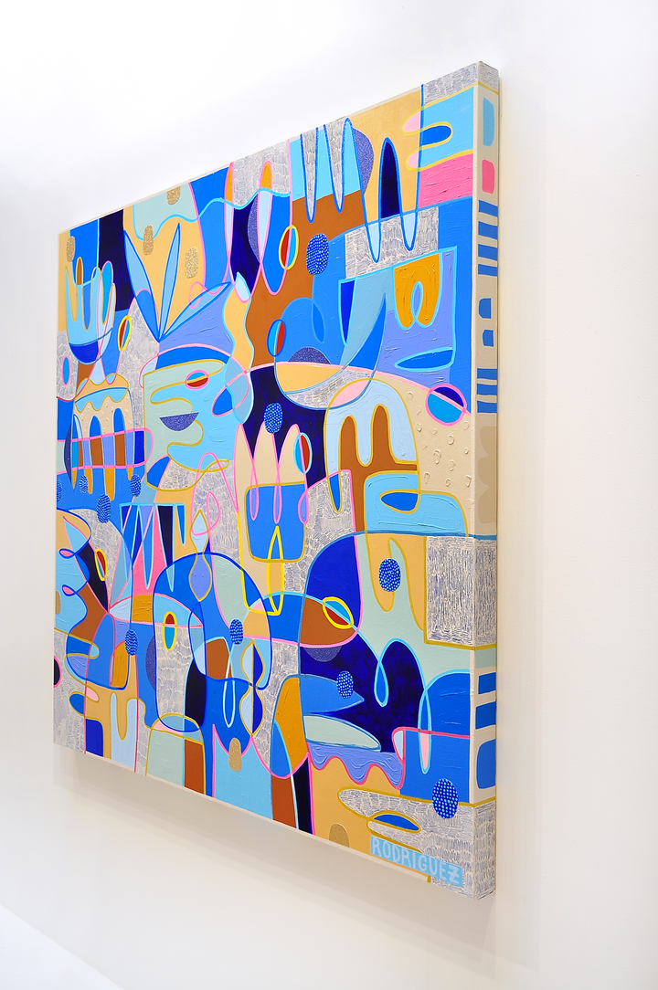 Over the Shining Sea - 60x60 on Canvas