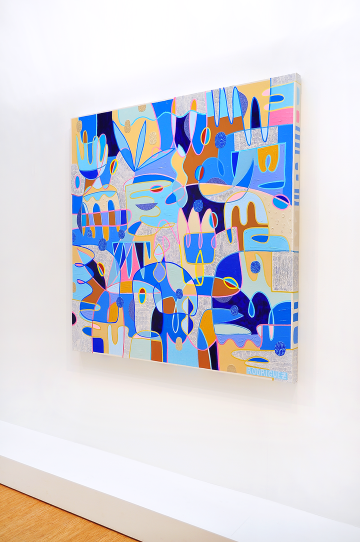 Over the Shining Sea - 60x60 on Canvas